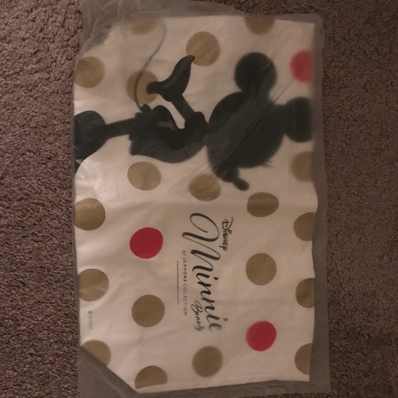 Limited Edition Rare Sephora Minnie Mouse Tote - Picture 2 of 2